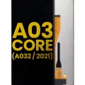 Дисплейний модуль (LCD) без рамки для Samsung Galaxy A03 Core (A032 / 2021) (Refurbished) (чорний)