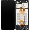 LCD Assembly With Frame For Samsung Galaxy A03 Core (A032 / 2021) (Refurbished) (Black)