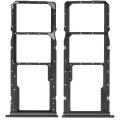 Dual Sim Card Tray For Samsung Galaxy A03 Core (A032 / 2021) (Black)
