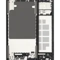 LCD-Frame For Samsung Galaxy A03 Core (A032 / 2021)