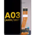 LCD Assembly Without Frame For Samsung Galaxy A03 (A035 / 2021) (Refurbished) (All Colors)