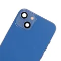Back Housing W/ Small Parts For iPhone 13 (US Version) (Used OEM Pull: Grade B) (Blue)