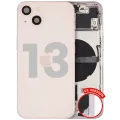 Back Housing W/ Small Parts For iPhone 13 (US Version) (Used OEM Pull: Grade B) (Pink)