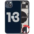 Задня кришка з малими деталями для iPhone 13 (US Version) (Used OEM Pull: Grade C) (Midnight)