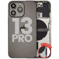 Задня кришка з малими деталями для iPhone 13 Pro (US Version) (Used OEM Pull: Grade C) (графітовий)