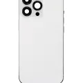 Задня кришка з малими деталями для iPhone 13 Pro (US Version) (Used OEM Pull: Grade C) (сріблястий)