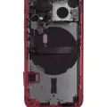 Back Housing W/ Small Parts For iPhone 13 Mini (US Version) (Used OEM Pull: Grade C) (Red)
