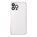 Back Housing W/ Small Parts For iPhone 13 Pro Max (US Version) (Used OEM Pull: Grade B) (Silver)