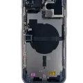 Back Housing W/ Small Parts For iPhone 13 Pro Max (US Version) (Used OEM Pull: Grade B) (Sierra Blue)