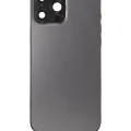 Back Housing W/ Small Parts For iPhone 13 Pro Max (US Version) (Used OEM Pull: Grade C) (Graphite)