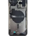 Back Housing W/ Small Parts For iPhone 13 Pro Max (US Version) (Used OEM Pull: Grade C) (Graphite)