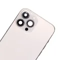 Back Housing W/ Small Parts For iPhone 13 Pro Max (US Version) (Used OEM Pull: Grade C) (Gold)
