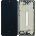 LCD Assembly With Frame For Samsung Galaxy A33 5G (A336 / 2022) (Refurbished) (Black)