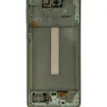 OLED Assembly With Frame For Samsung Galaxy A33 5G (A336 / 2022) (Service Pack) (Awesome White)