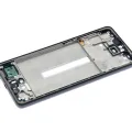Mid-Frame Housing For Samsung Galaxy A33 5G (A336 / 2022) (Black)