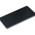 Дисплейний модуль (OLED) з рамкою для Samsung Galaxy A53 5G (A536 / 2022) (Refurbished) (чорний)
