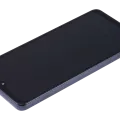 Дисплейний модуль (OLED) з рамкою для Samsung Galaxy A53 5G (A536 / 2022) (6.36") (Aftermarket Plus) (чорний)