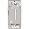 OLED Assembly With Frame For Samsung Galaxy A53 5G (A536 / 2022) (6.36") (Aftermarket Plus) (White)