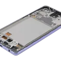 OLED Assembly With Frame For Samsung Galaxy A72 (A725 / 2021) (Aftermarket Plus) (Awesome Violet)