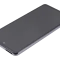 OLED Assembly With Frame For Samsung Galaxy A72 (A725 / 2021) (Aftermarket Plus) (Awesome Black)