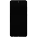 OLED Assembly With Frame For Samsung Galaxy A72 (A725 / 2021) (Aftermarket Plus) (Awesome White)