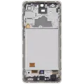 OLED Assembly With Frame For Samsung Galaxy A72 (A725 / 2021) (Aftermarket Plus) (Awesome White)