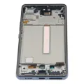 OLED Assembly With Frame For Samsung Galaxy A53 5G (A536 / 2022) (Service Pack) (Black)