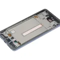 OLED Assembly With Frame For Samsung Galaxy A53 5G (A536 / 2022) (Service Pack) (Black)