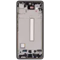 OLED Assembly With Frame For Samsung Galaxy A53 5G (A536 / 2022) (6.46") (Aftermarket Plus) (Black)