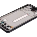 OLED Assembly With Frame For Samsung Galaxy A53 5G (A536 / 2022) (6.46") (Aftermarket Plus) (Black)