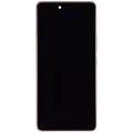 OLED Assembly With Frame For Samsung Galaxy A53 5G ( A536 / 2022) (6.46") (Aftermarket Plus) (Peach)