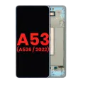 OLED Assembly With Frame For Samsung Galaxy A53 5G (A536 / 2022) (6.46") (Aftermarket Plus) (Blue)