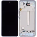 OLED Assembly With Frame For Samsung Galaxy A53 5G (A536 / 2022) (6.46") (Aftermarket Plus) (Blue)