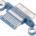 Charging Port Only For iPad 10 (2022) (Soldering Required) (Blue) (10 Pack)