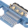 Charging Port Only For iPad 10 (2022) (Soldering Required) (Blue) (10 Pack)
