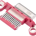 Charging Port Only For iPad 10 (2022) (Soldering Required) (Pink) (10 Pack)
