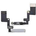 Шлейф кнопки живлення для iPad 10 (2022) / iPad 11 (2025) (Aftermarket Plus) (сріблястий)