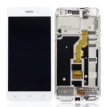 LCD Assembly With Frame For OPPO A37 (Refurbished) (White)