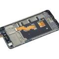 LCD Assembly With Frame For OPPO A37 (Refurbished) (Black)