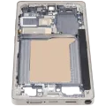 Mid-Frame Housing For Samsung Galaxy S25 Ultra (US & International Version) (Titanium White Silver)