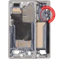 Mid-Frame Housing For Samsung Galaxy S25 Ultra (US & International Version) (Titanium Pink Gold)
