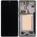 Дисплейний модуль (OLED) з рамкою для Samsung Galaxy S25 Ultra 5G (US & International) (Service Pack) (Titanium Jet Black)