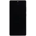 Дисплейний модуль (OLED) з рамкою для Samsung Galaxy S25 Ultra 5G (US & International) (Service Pack) (Titanium Jet Black)
