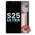 Дисплейний модуль (OLED) з рамкою для Samsung Galaxy S25 Ultra 5G (US & International) (Service Pack) (Titanium White Silver)