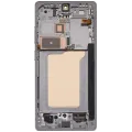 Дисплейний модуль (OLED) з рамкою для Samsung Galaxy S25 Ultra 5G (US & International) (Service Pack) (Titanium White Silver)