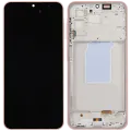 OLED Assembly With Frame For Samsung Galaxy A26 5G (A266 / 2025) (Refurbished) (Peach Pink)
