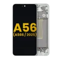OLED Assembly With Frame For Samsung Galaxy A56 5G (A566 / 2025) (Refurbished) (Olive)