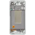OLED Assembly With Frame For Samsung Galaxy A56 5G (A566 / 2025) (Refurbished) (Olive)