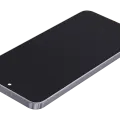 Дисплейний модуль (OLED) з рамкою для Samsung Galaxy A56 5G (A566 / 2025) (Refurbished) (графітовий)