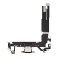 Charging Port Flex Cable For iPhone 16 (Premium) (Black)